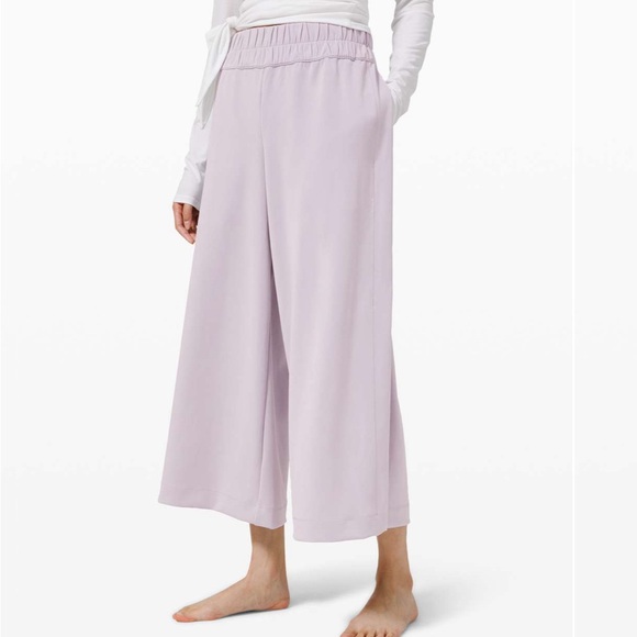 lululemon athletica Pants - lululemon athletica Lavender Wide Leg Pants